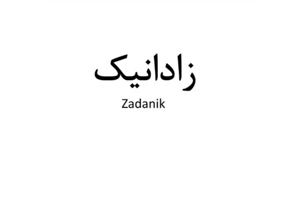 زادانیک،Zadanik