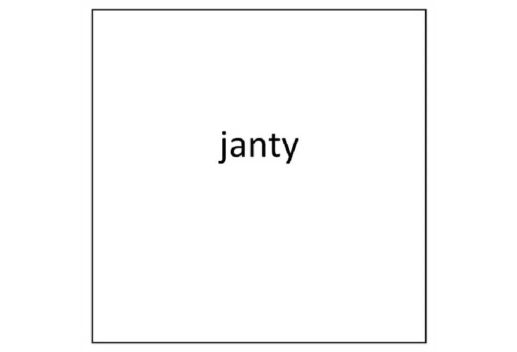 janty