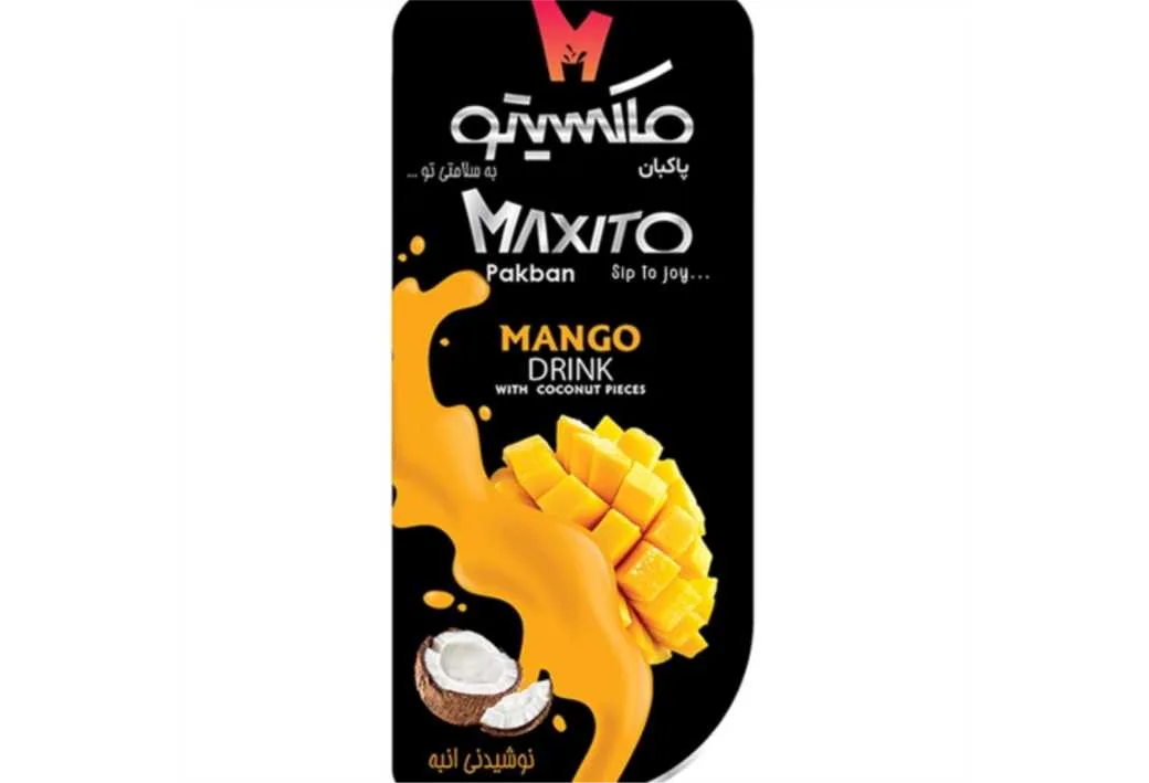 ماکسیتو پاکبان به سلامتی تو نوشیدنی انبه M MAXITO Pakban Sip To Joy MANGO DRINK WITH COCONUT PIECES
