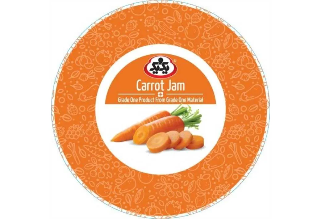 یک و یک Carrot Jam Grade One Product From Grade One Material