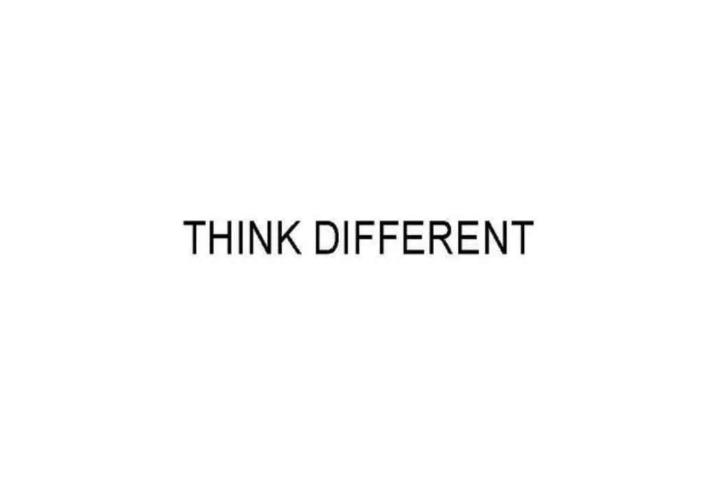 THINK DIFFERENT
